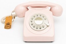GPO 746 Rotary roze klassieke telefoon GPO 746 Rotary roze klassieke telefoon