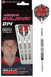Bull's Mensur Suljovic D14 80% steeltip dartpijlen Bull's Mensur Suljovic D14 80% steeltip dartpijlen