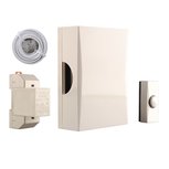 Byron 720K bedrade mechanische deurbelset Byron 720K bedrade mechanische deurbelset