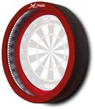 XQ-Max dartbordverlichting met surround rood XQ-Max dartbordverlichting met surround rood