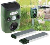 ZAAK. diervriendelijke dierenverjager op zonne-energie met bewegingssensor ZAAK. diervriendelijke dierenverjager op zonne-energie met bewegingssensor