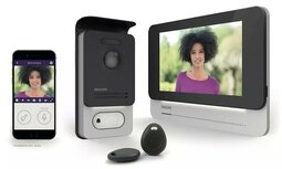 Philips WelcomeEye Connect II Wi-Fi deurbel met camera Philips WelcomeEye Connect II Wi-Fi deurbel met camera