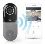 Nedis WIFICDP10GY Wi-Fi 720p deurbel met camera Nedis WIFICDP10GY Wi-Fi 720p deurbel met camera