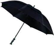 Falcone Storm windproof golfparaplu zwart Falcone Storm windproof golfparaplu zwart
