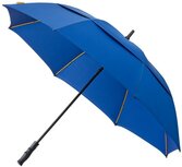 Falcone Robuust windproof golfparaplu blauw Falcone Robuust windproof golfparaplu blauw