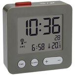 TFA Jente zwart 7 cm radiogestuurde wekker TFA Jente zwart 7 cm radiogestuurde wekker