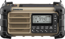 Sangean MMR-99 Desert Tan FM/AM noodradio Sangean MMR-99 Desert Tan FM/AM noodradio