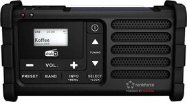 Renkforce by Sangean MMR-88 DAB+ zwart noodradio Renkforce by Sangean MMR-88 DAB+ zwart noodradio