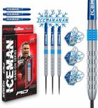 Red Dragon Gerwyn Price Brass steeltip dartpijlen - 20 gram Red Dragon Gerwyn Price Brass steeltip dartpijlen - 20 gram