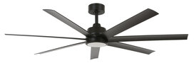 Beacon Atlanta zwart plafondventilator 142 cm Beacon Atlanta zwart plafondventilator 142 cm