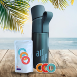 Air Up Steel Dusky Obsidian 850 ml starterskit + drie pods Air Up Steel Dusky Obsidian 850 ml starterskit + drie pods