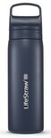 LifeStraw Go Steel waterfles met filter 500ml aegean sea LifeStraw Go Steel waterfles met filter 500ml aegean sea