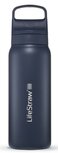 LifeStraw Go Steel waterfles met filter 700ml aegean sea LifeStraw Go Steel waterfles met filter 700ml aegean sea