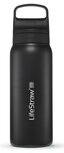 LifeStraw Go Steel waterfles met filter 700ml nordic noir LifeStraw Go Steel waterfles met filter 700ml nordic noir