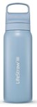 LifeStraw Go Steel waterfles met filter 700ml icelandic blue LifeStraw Go Steel waterfles met filter 700ml icelandic blue