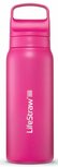 LifeStraw Go Steel waterfles met filter 700ml orchid pink LifeStraw Go Steel waterfles met filter 700ml orchid pink