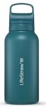 LifeStraw Go Steel waterfles met filter 1000ml laguna teal LifeStraw Go Steel waterfles met filter 1000ml laguna teal