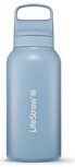 LifeStraw Go Steel waterfles met filter 1000ml icelandic blue LifeStraw Go Steel waterfles met filter 1000ml icelandic blue