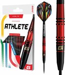 GOAT Athlete Red 90% steeltip dartpijlen