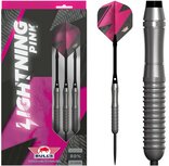 Bull's Lightning Pink 80% steeltip dartpijlen
