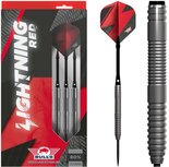 Bull's Lightning Red 80% steeltip dartpijlen