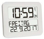 TFA Timeline Max wit radiogestuurde digitale klok