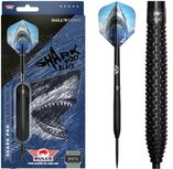 Bull's Shark Pro Black 90% steeltip dartpijlen