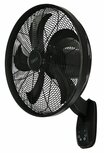 Beacon Glide zwart wandventilator 45 cm - DC-motor