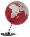 Atmosphere Anglo rood wereldbol Atmosphere Anglo rood wereldbol