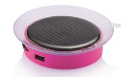 XD Design Port roze 1000 mAh Solar powerbank XD Design Port roze 1000 mAh Solar powerbank