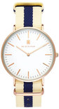 Black Oak Velutino yellow blue 40 mm horloge Black Oak Velutino yellow blue 40 mm horloge