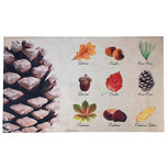 Esschert Design Herfstbomen deurmat Esschert Design Herfstbomen deurmat