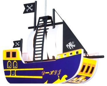 Globo Pirate ship hanglamp