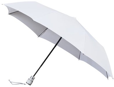 Laptop beschermen Meditatief miniMAX Automatic windproof opvouwbare paraplu wit - zaak.shop