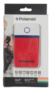 Polaroid 3500 mAh powerbank rood