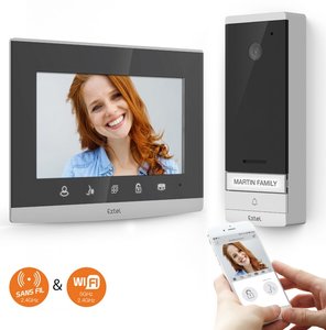 Bemiddelen veel plezier essence Extel Wave Wi-Fi draadloze deurbel met camera - zaak.shop