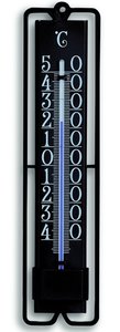 TFA Trend Black analoge thermometer