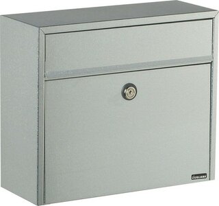 Allux LT150 zilver brievenbus