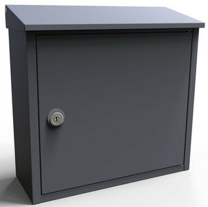 Allux 400 antraciet brievenbus