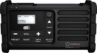 Sangean Renkforce MMR-88 DAB+ zwart noodradio