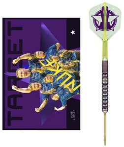 Target Luke Littler World Champion 2025 90% Swiss Point steeltip dartpijlen - 23 gram
