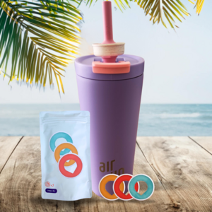 Air Up Tumbler Soft Lilac 700 ml starterskit + drie pods