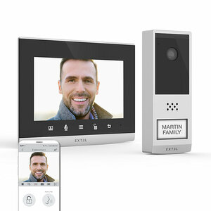 Extel Wave 2 WiFi draadloze deurbel met camera