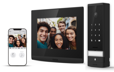 Extel Open 3K Wifi intercom met camera