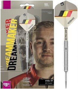 Target Dimitri van den Bergh Gen. 2 Swiss Point 90% steeltip dartpijlen
