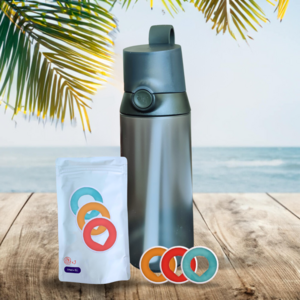 Air Up Mini Sipper Midnight Black 600 ml starterskit + drie pods