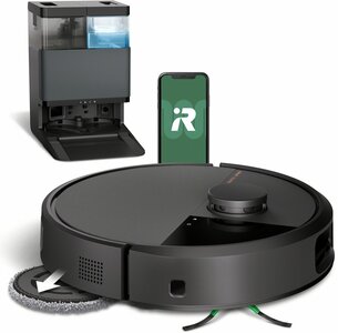 iRobot Roomba® Plus 505 Combo Robot + Autowash™ Dock robotstofzuiger - zwart