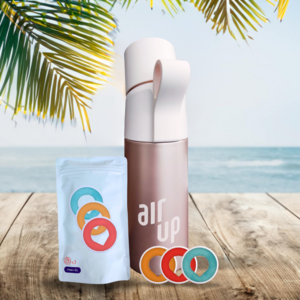 Air Up Steel Blush Quartz 480 ml starterskit + drie pods