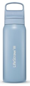 LifeStraw Go Steel waterfles met filter 700ml icelandic blue