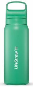 LifeStraw Go Steel waterfles met filter 700ml cactus green